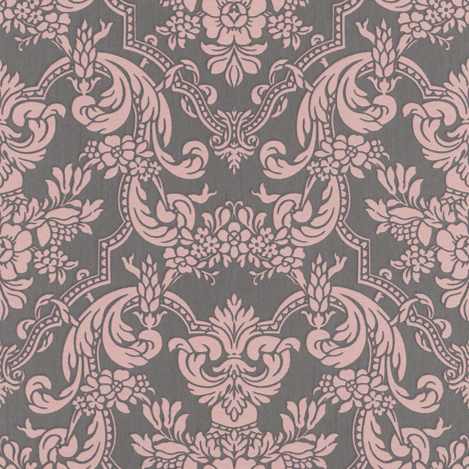 Rasch Vliestapete Trianon XIII 570649 Ornament Rose-Taupe 10,05 m x 0,53 m