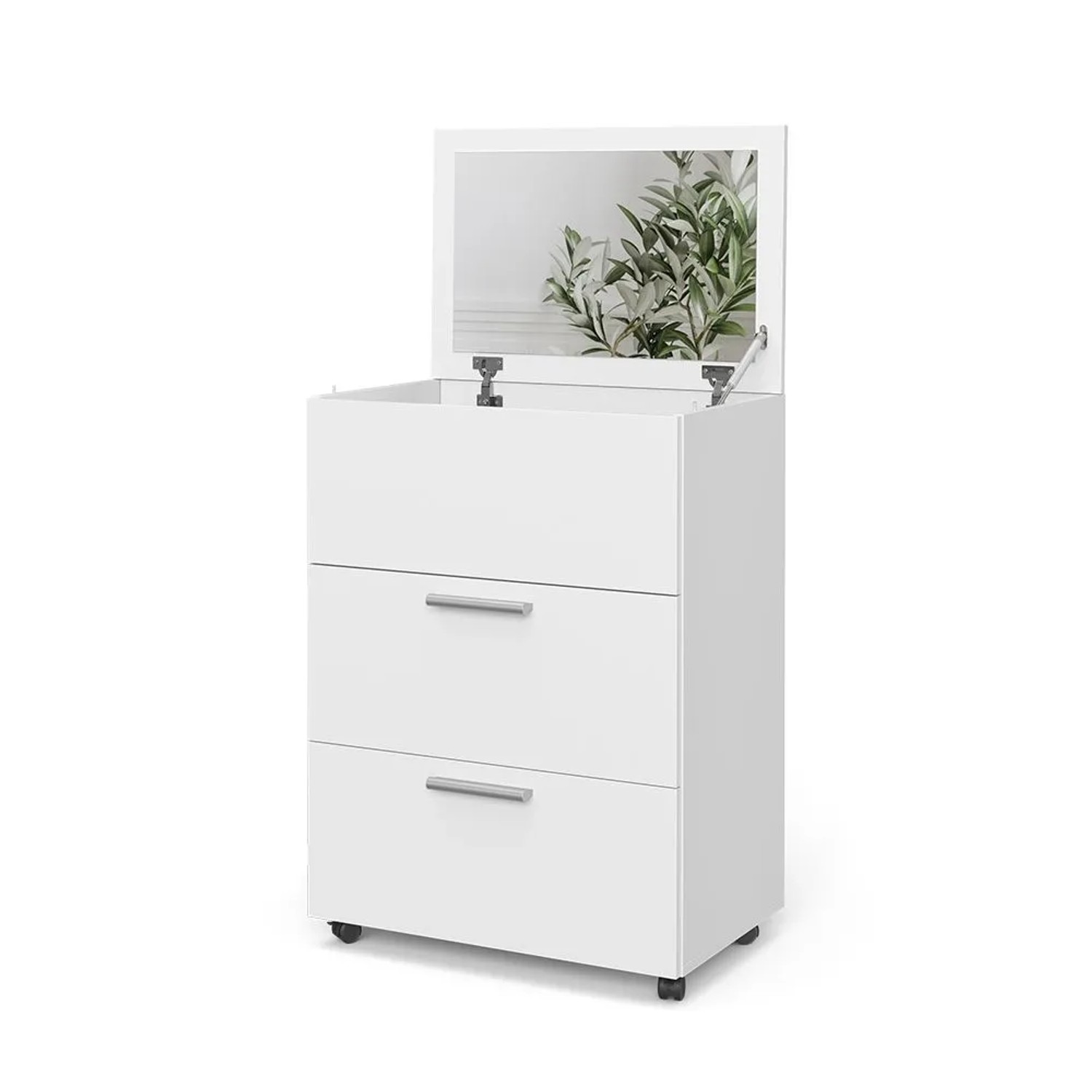 Vicco Schminktisch Hanna Weiß 66 x 92 mit Spiegel