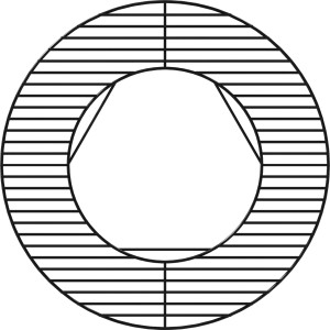 Jamestown Grillrost für 4-Brenner Grillküche Tyson, emaillierter Stahl, modular.