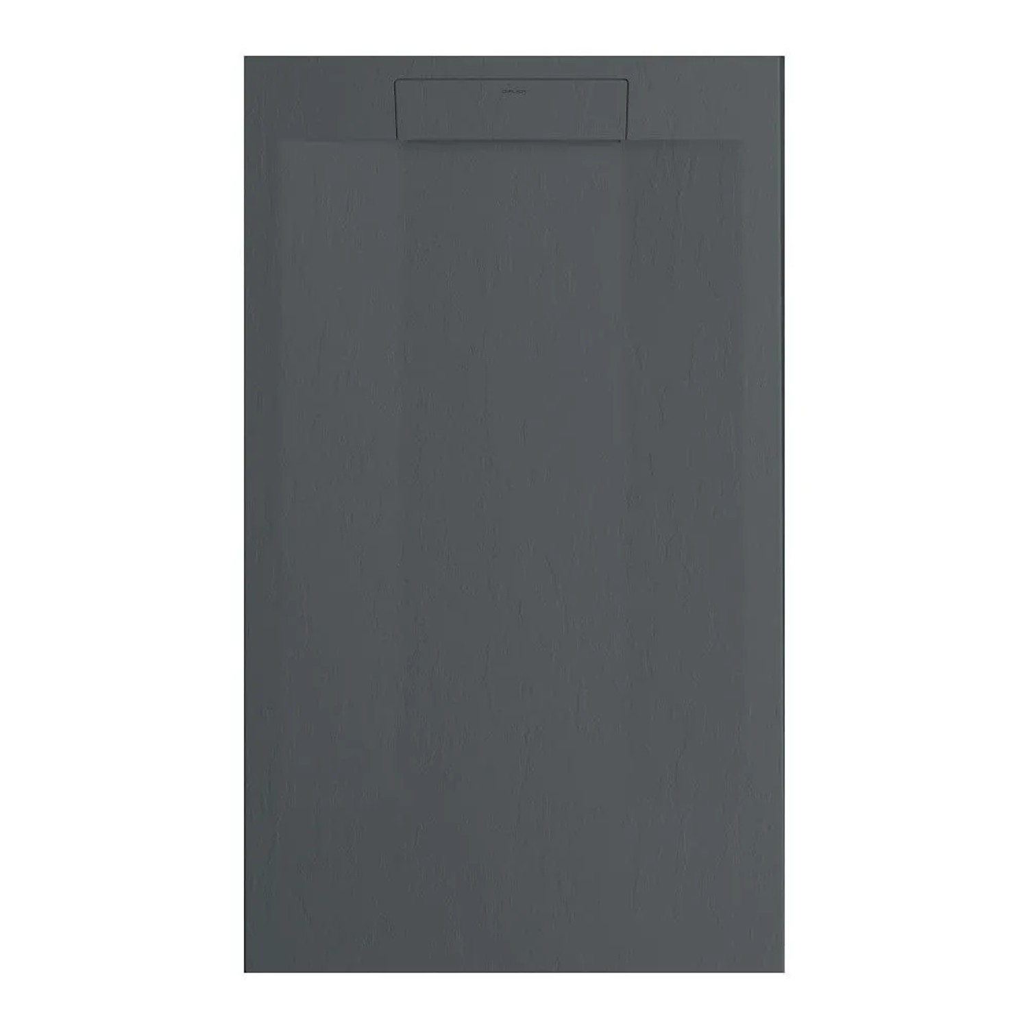 Mirlo Mineralguss Duschwanne Extra Flach Suez  Anthrazit 80x90cm