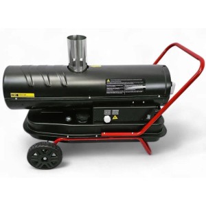 DeTec. DT-20Di Indirekte Heizkanone Ölheizgebläse 20 kW Inkl. 10 m Lufttransportschlauch
