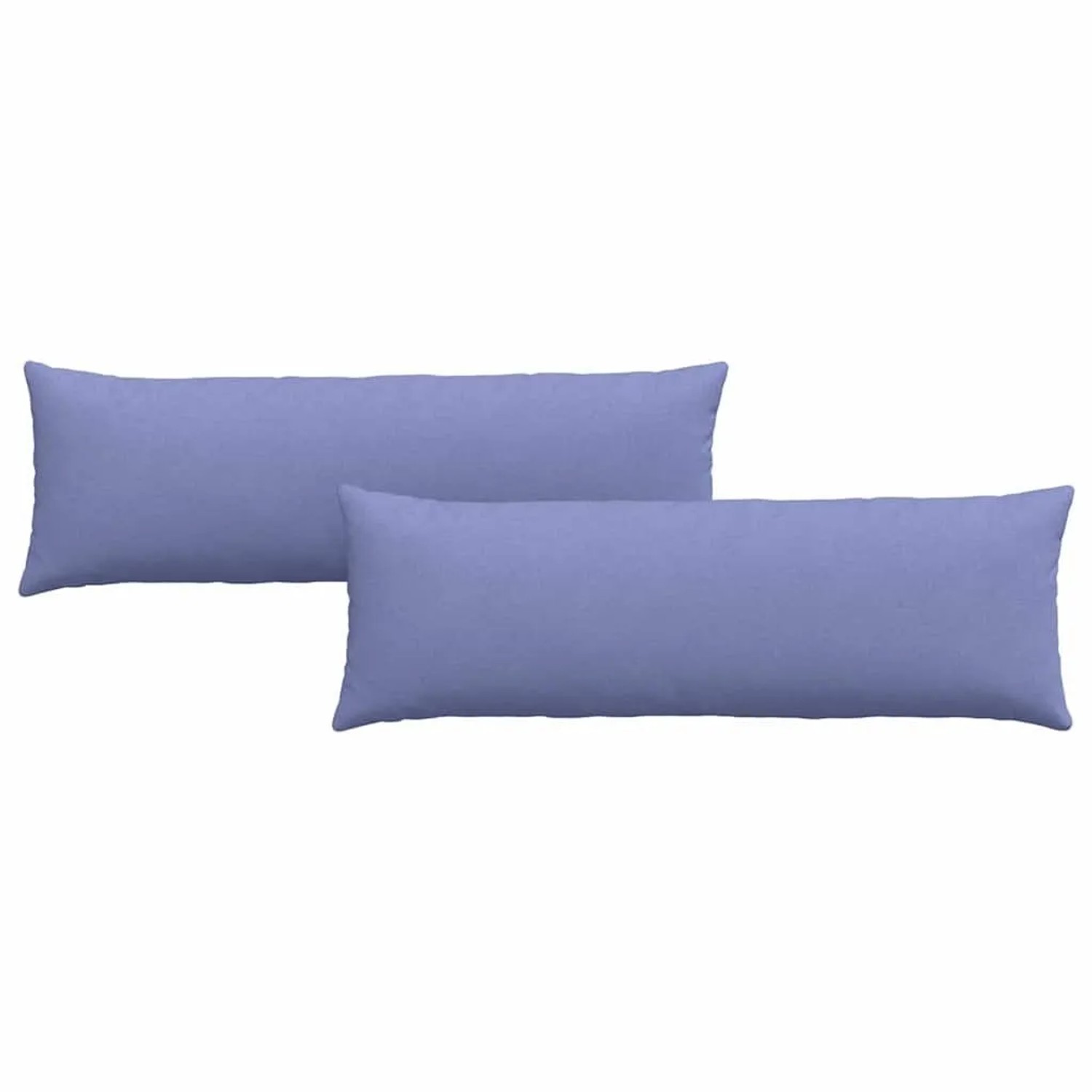 vidaXL Sofakissen 2 Stück Blau 120 x 40 cm Stoff 42013796