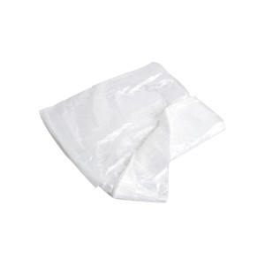 Milchige Abdeckplane, 4x12,5m, zum Schutz vor Farbe, Schmutz und Nässe.