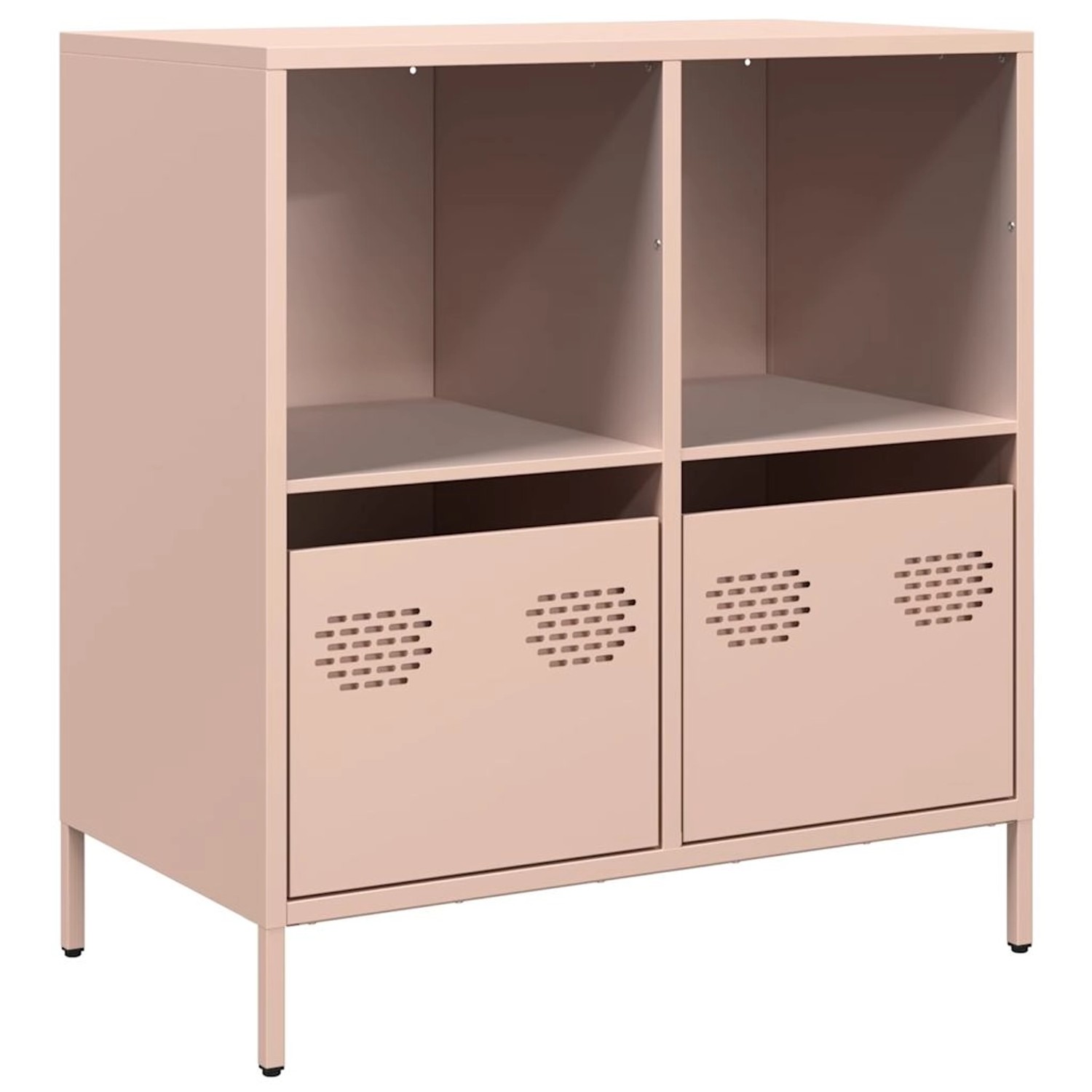 vidaXL Sideboard Rosa 68x39x73,5 cm Kaltgewalzter Stahl 851359 günstig online kaufen