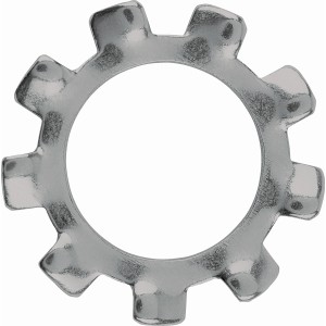 Zahnscheibe Ø 4,3 mm Edelstahl A2 20 Stück