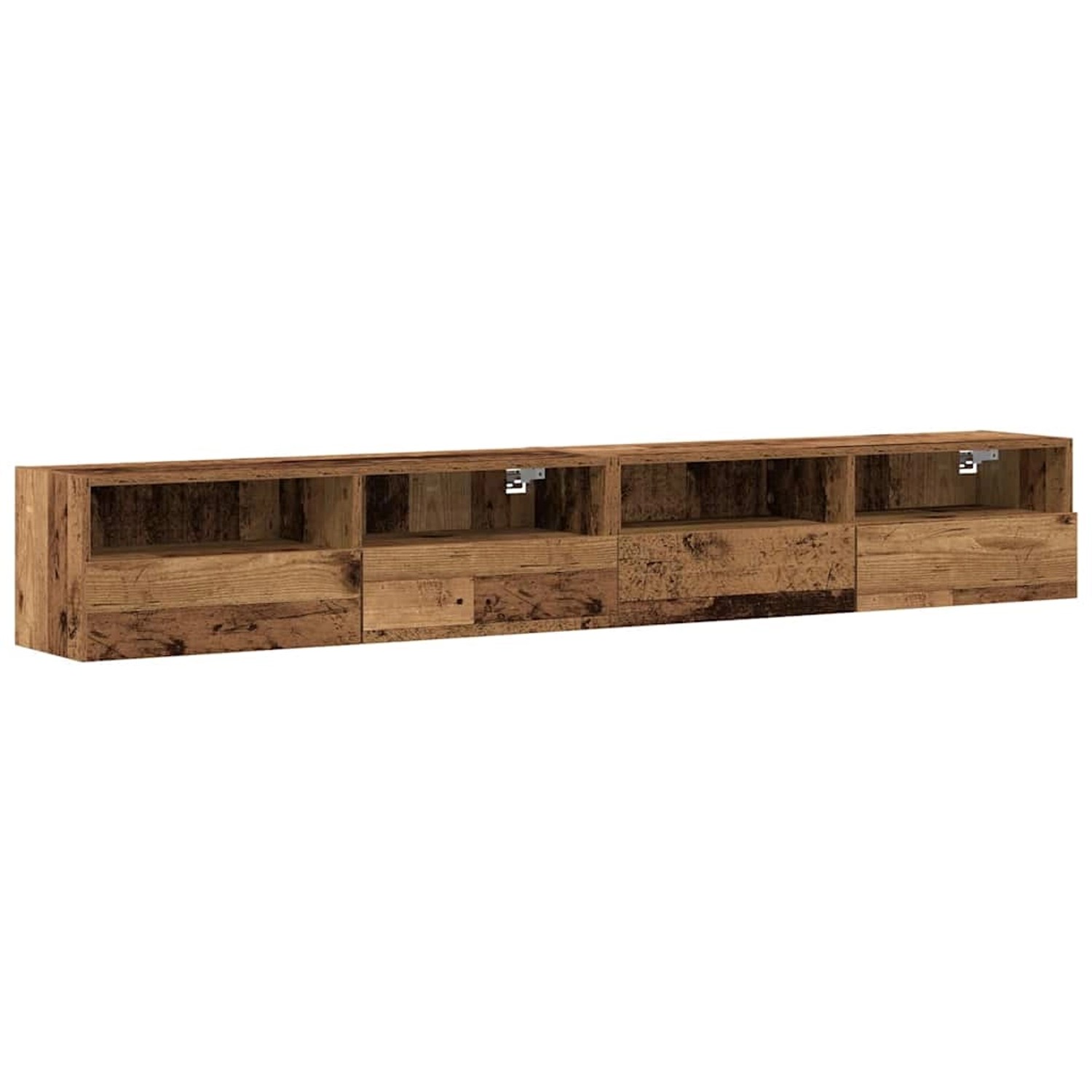 vidaXL Wand-TV-Schrank 2 Stk Altholz 100x30x30cm Holzwerkstoff 862189 günstig online kaufen