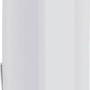 Weißer Homematic IP Bewegungsmelder für 55er Rahmen, seitlich. Smart Home Sensor für Innenräume.