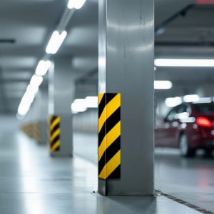 Wiltec Garagen Wandschutz Selbstklebend Türkantenschutz Einparkhilfe Auto Garage