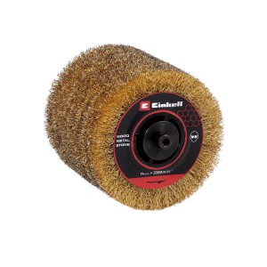 Einhell Bürstenschleifer TP-BR 18/32 mit Messingbürste für Holz, Metall und Stein.
