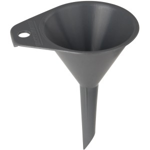 Grauer Fackelmann Minitrichter, 4 cm, aus Kunststoff, ein Küchenhelfer.