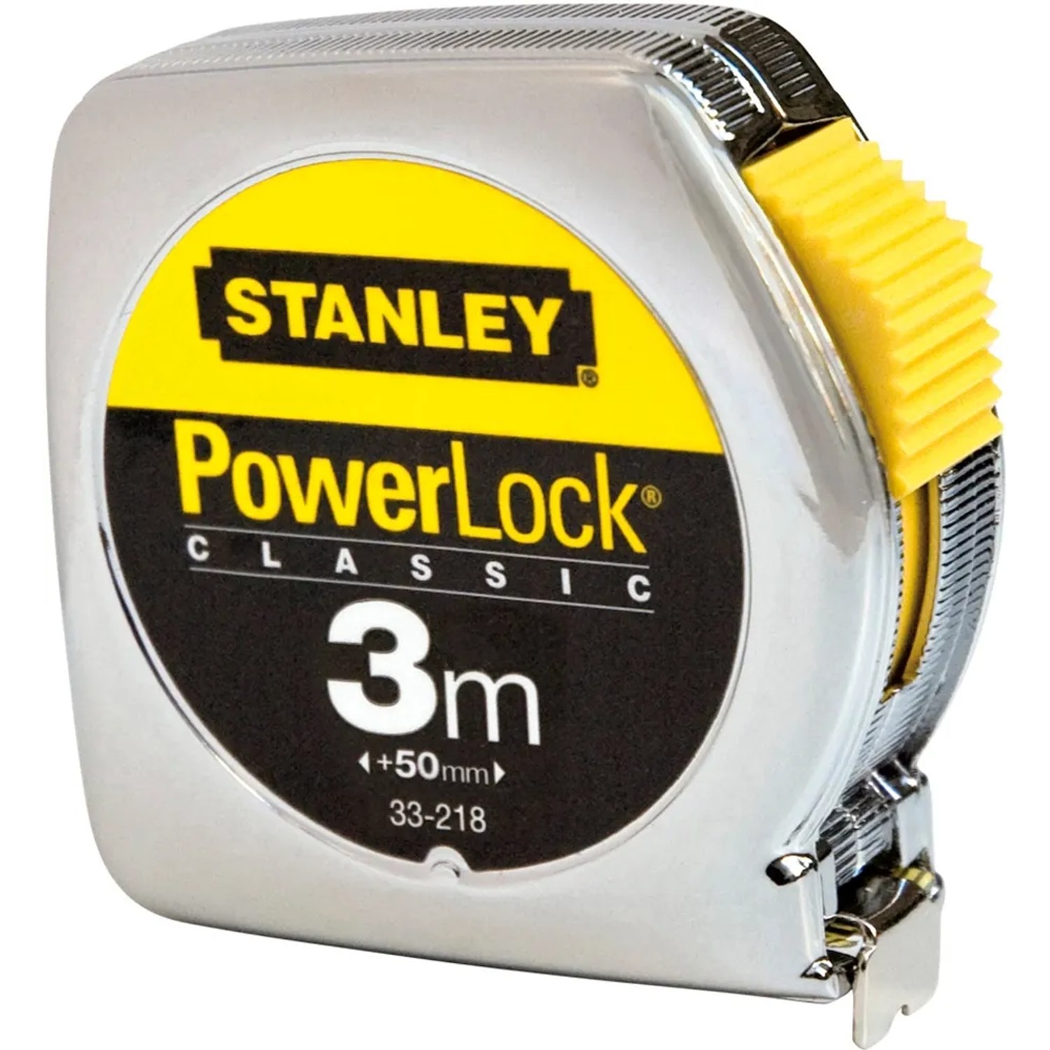 Stanley Bandmaß Powerlock 3 m Metallgehäuse 1-33-218