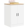 vidaXL Garagen-Aufbewahrungsschrank Weiß 60x51x85 cm Massivholz Kiefer 860571_4