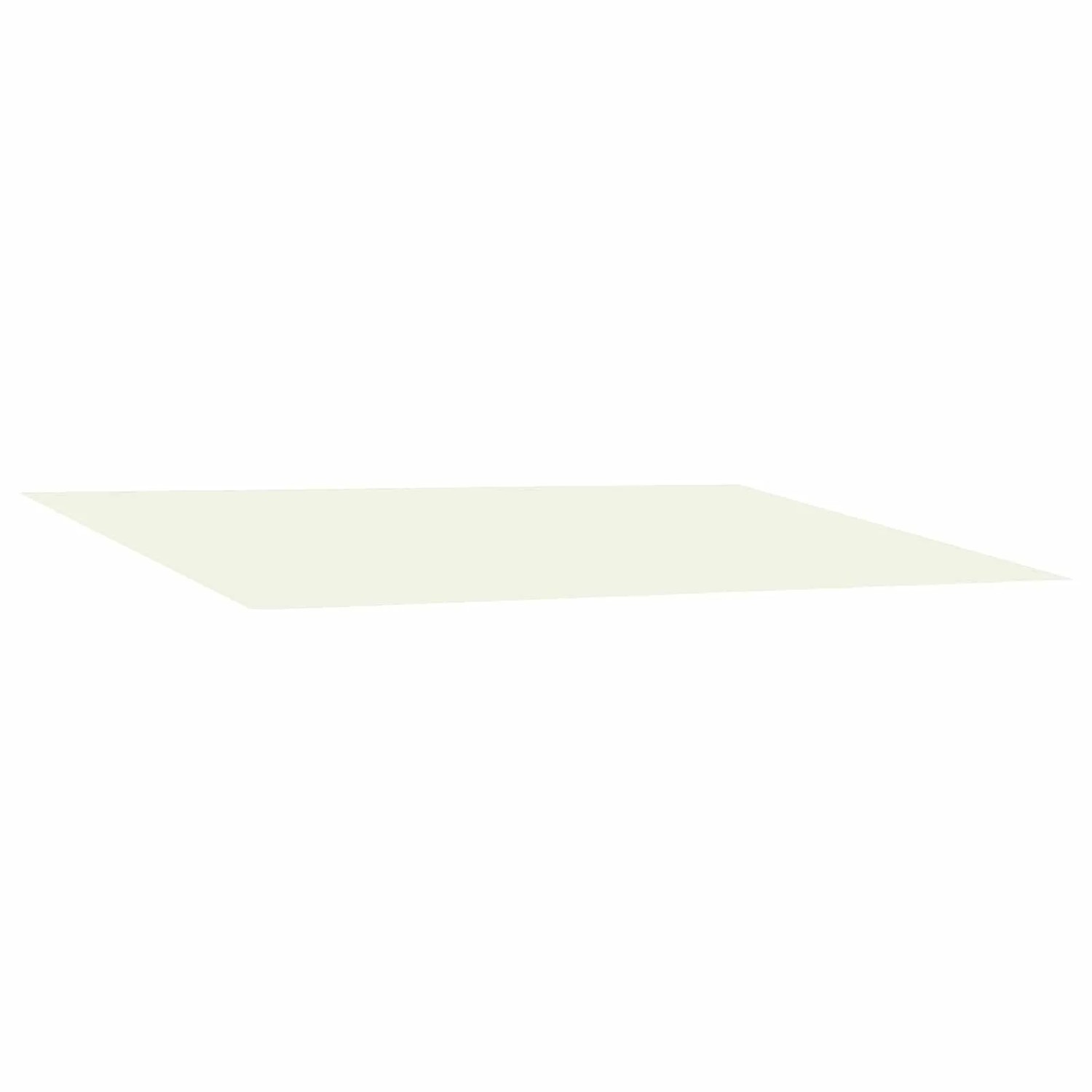 vidaXL Markisenersatzstoff Creme 500 x 300 cm Polyester 3444201