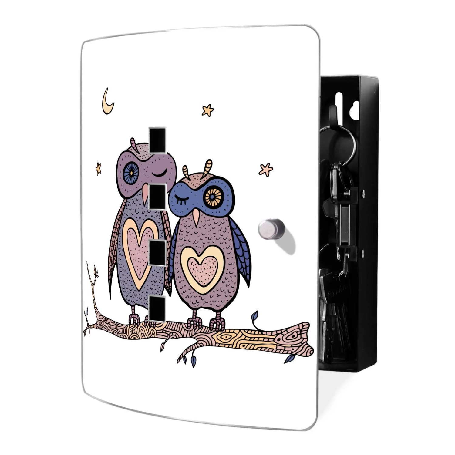 Banjado Design Schlüsselkasten Aus Edelstahl Für 10 Schlüssel 24x21,5x7cm M günstig online kaufen