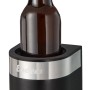 Enders Flaschenhalter Grill Mags mit Flasche und Öffner. Magnetischer Halter für Grillutensilien.
