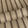 Sanders & Sanders Tapete: 3D Holzpaneele in Beige, 53 cm breit.