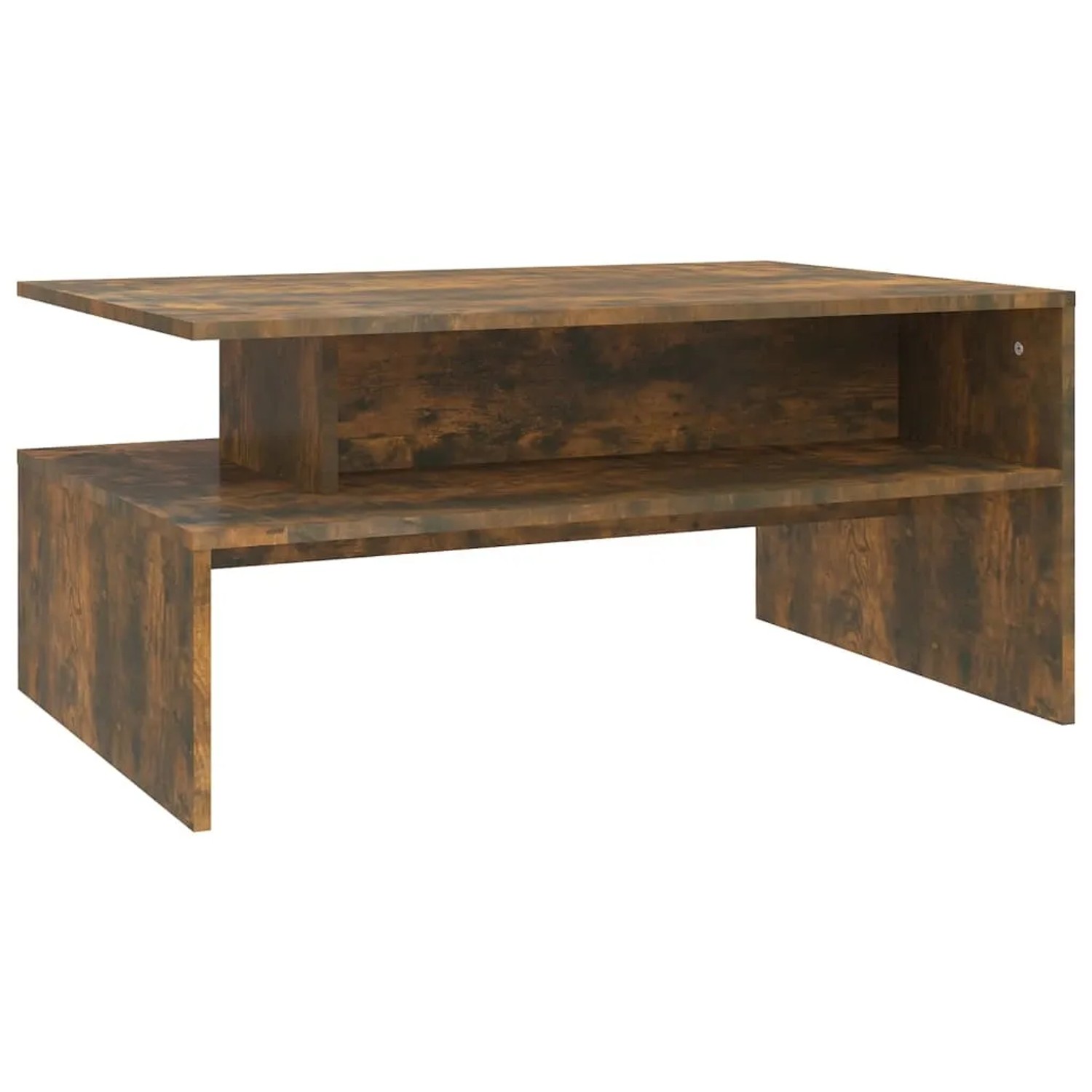 vidaXL Couchtisch Räuchereiche 90x60x42,5 cm Holzwerkstoff 815855