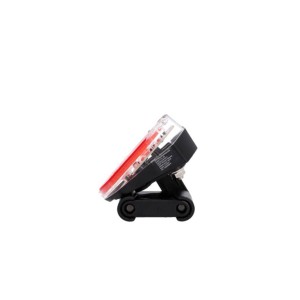 Fischer Dynamo LED Rücklicht für Schutzblech/Strebe, mit Reflektor, universell einsetzbar.