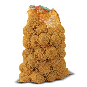 Pflanzkartoffeln Solist im 5 kg Sack, vorwiegend festkochend, gelbe Knollen.