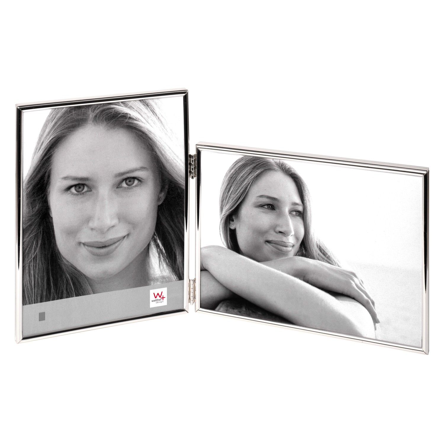 walther design Chloe Portrait Bilderrahmen  2X10x15 cm  Silber günstig online kaufen