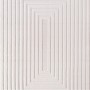 Detailansicht: Ayyildiz In-/Outdoor-Teppich Doha Creme mit 3D-Muster, 120x170 cm.