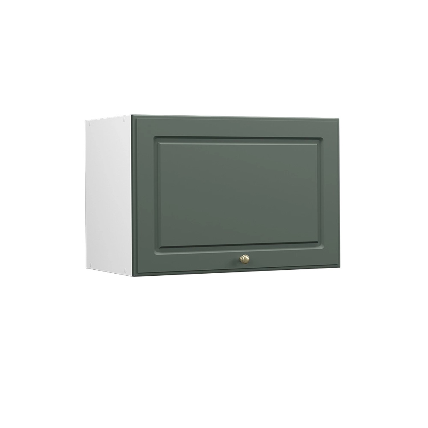 Vicco Hängeschrank Fame-Line Hängender Küchenschrank Grün-Gold Landhaus/Weiß 60 cm Flach