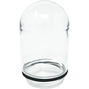 Transparenter Orion Lightstyle Ersatzglas Lampenschirm mit Gewinde und Dichtung, Ø 100 mm, für Lampen & Leuchten.