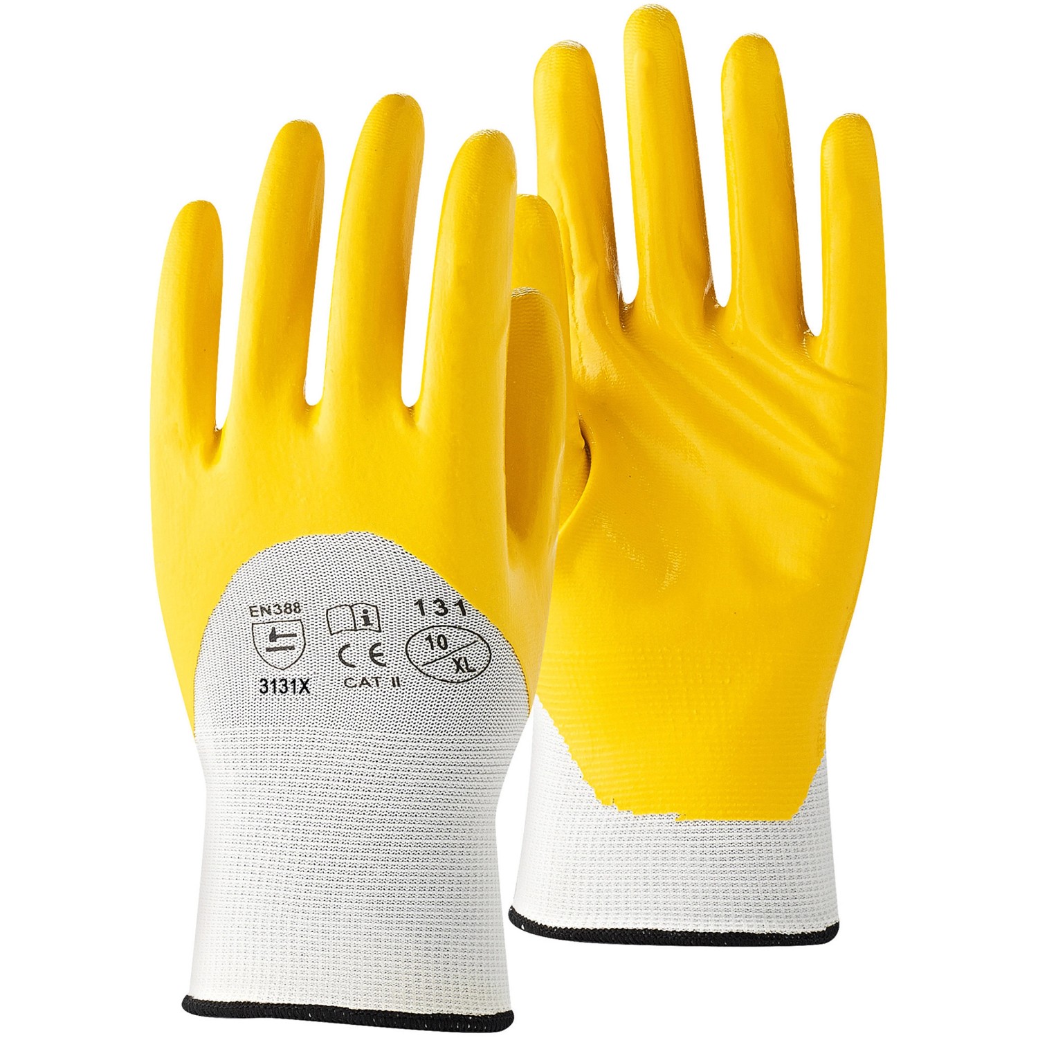 Workpower Nitril Ultralite 131 Gelb-Beige Gr. 9