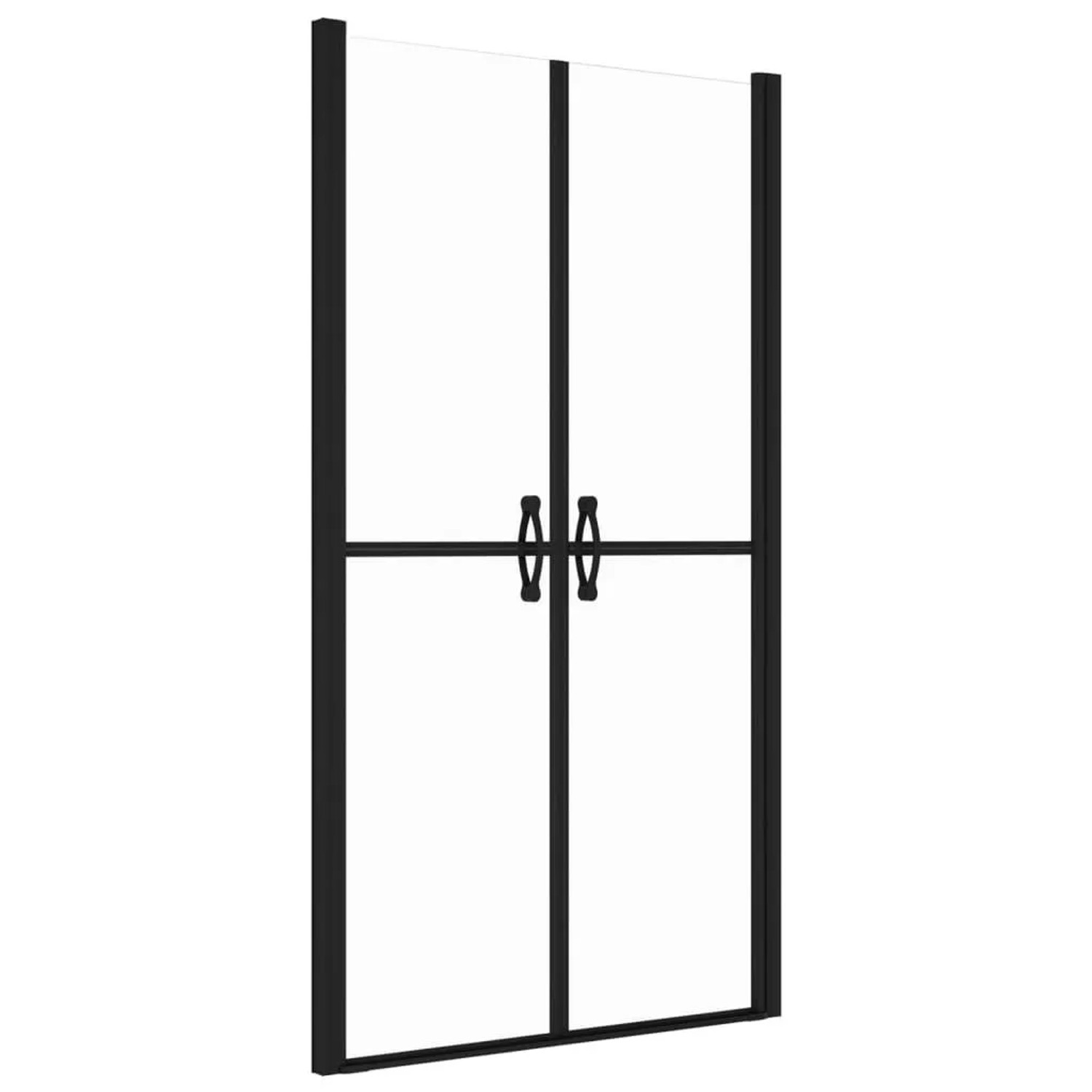 vidaXL Duschtür Klar ESG 73-76x190 cm 150825