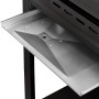 Detailaufnahme der Seitenablage am schwarzen Enders Gasgrill San Diego Next 3.