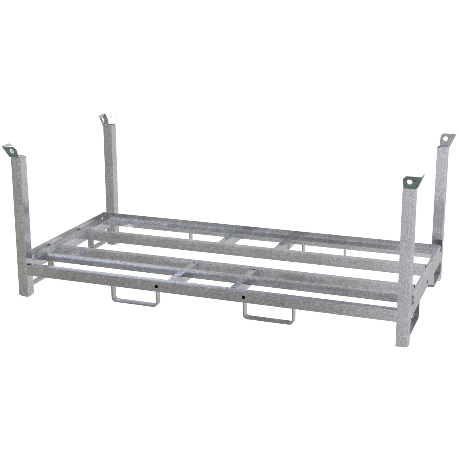 Schake Lager Transporttraverse 30 Stk. Fußplatten 60 mm x 40 mm Feuerverzinkt