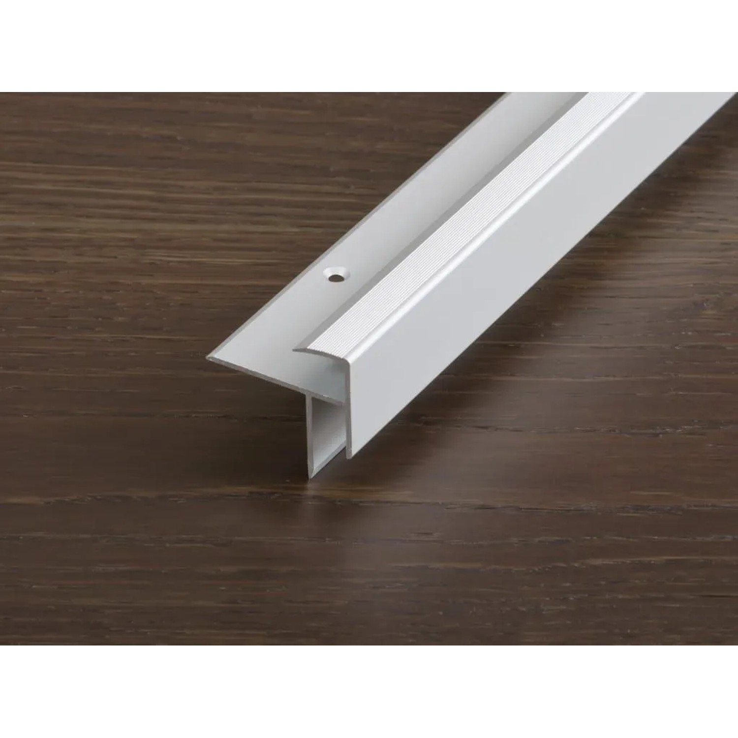 Proline Treppenkantenprofil Prostep Aluminium Eloxiert Silber