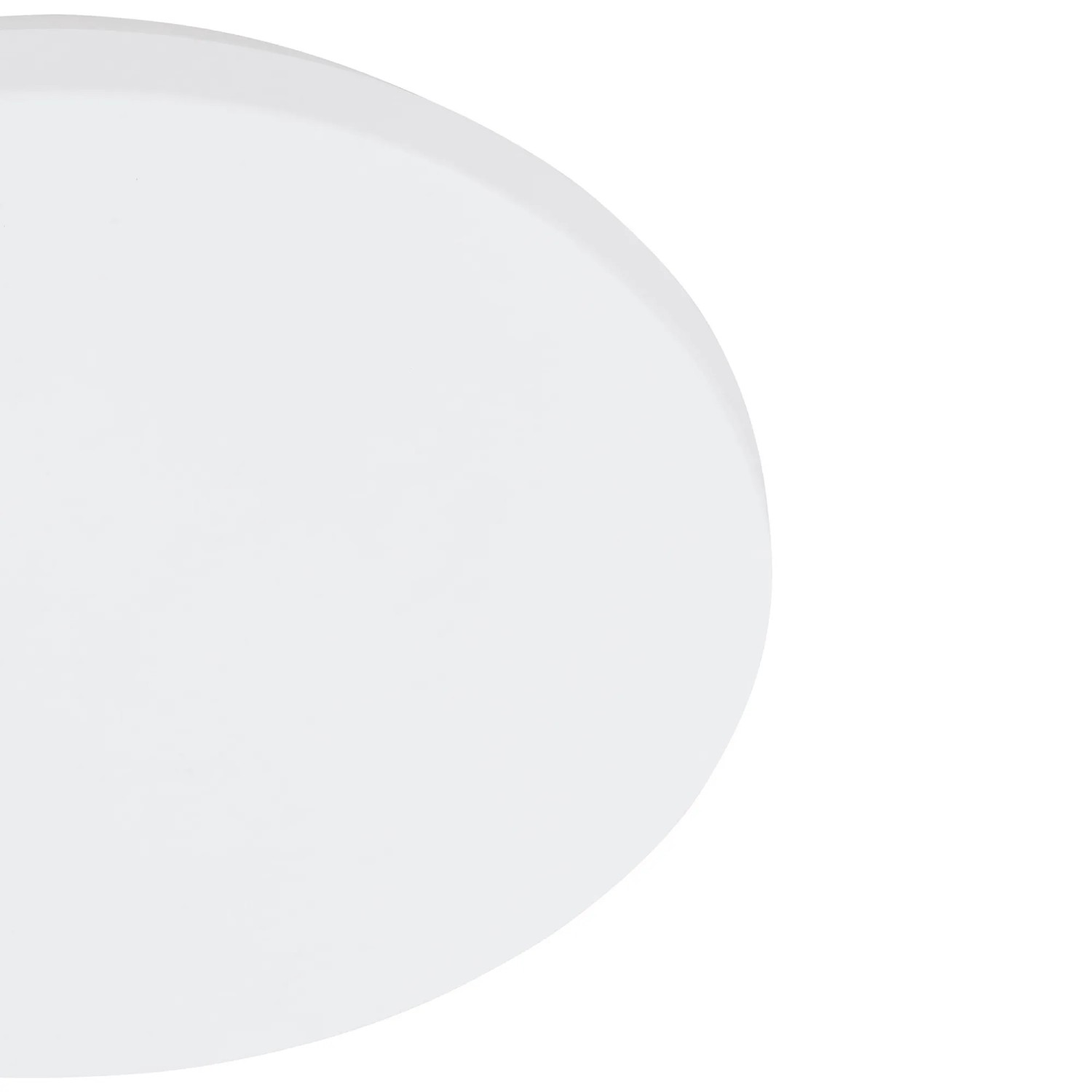 Weiße, runde EGLO LED-Deckenlampe FRANIA, Ø 330mm, für Bad und Küche.