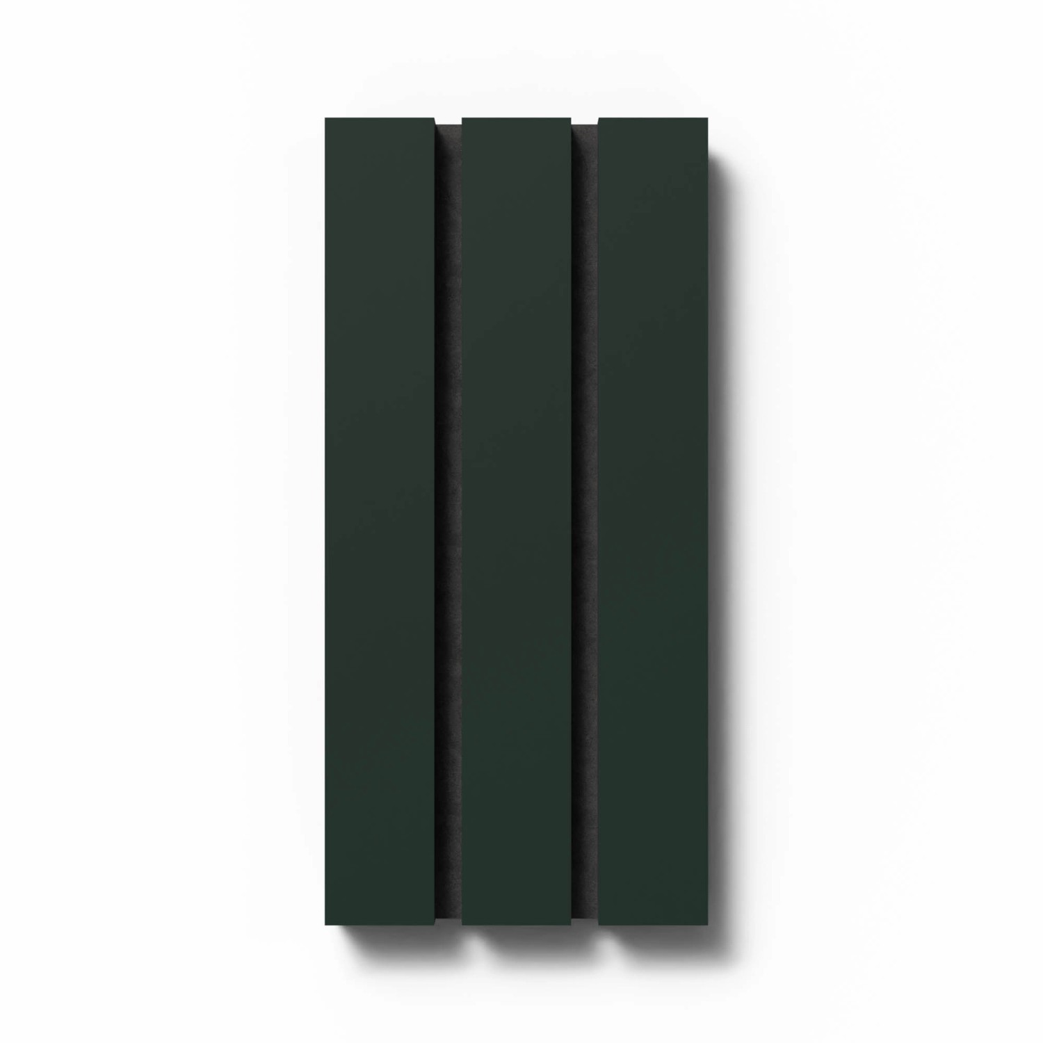 Akustikpaneel-Muster Linoleum Lux Conifer MDF Schwarz Filz Schwarz 29,5 x 15 cm