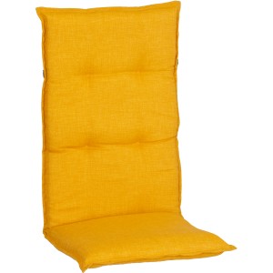 Beo Hochlehner Saumkissen Brovine Barcelona, 120x50x6 cm, Senfgelb. Gartenstuhl Auflage.