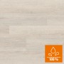 Kaindl Laminat Eiche Arosa Alva, wasserfest, helle Holzoptik mit Feuchtigkeitsschutz-Symbol.