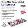 Matratzen Perfekt TerraMed T-Flex Teller-Lattenrost 80 x 200 cm Starr 5-Zonen 55 Tellermodule_2