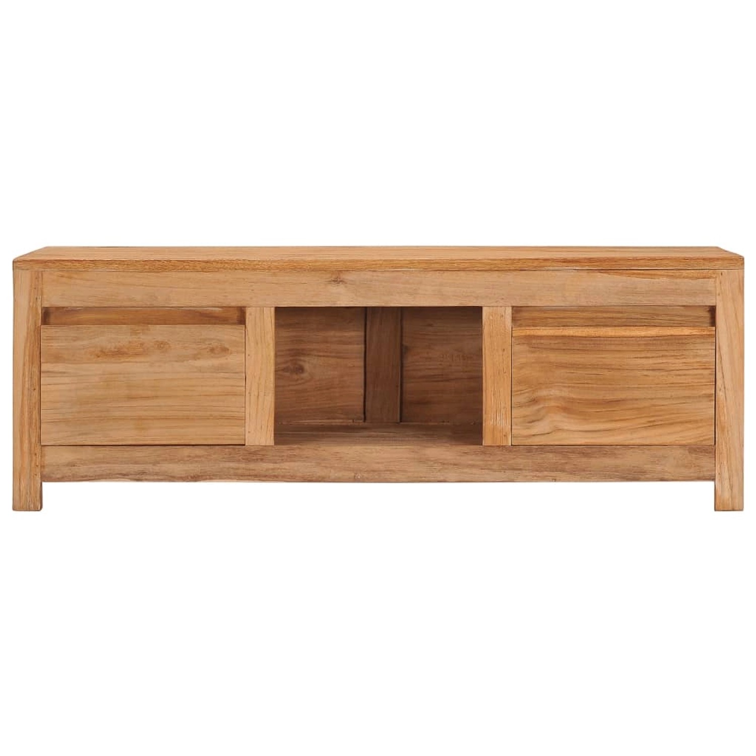 Tv-schrank 100×30×35 Cm Massivholz Teak günstig online kaufen