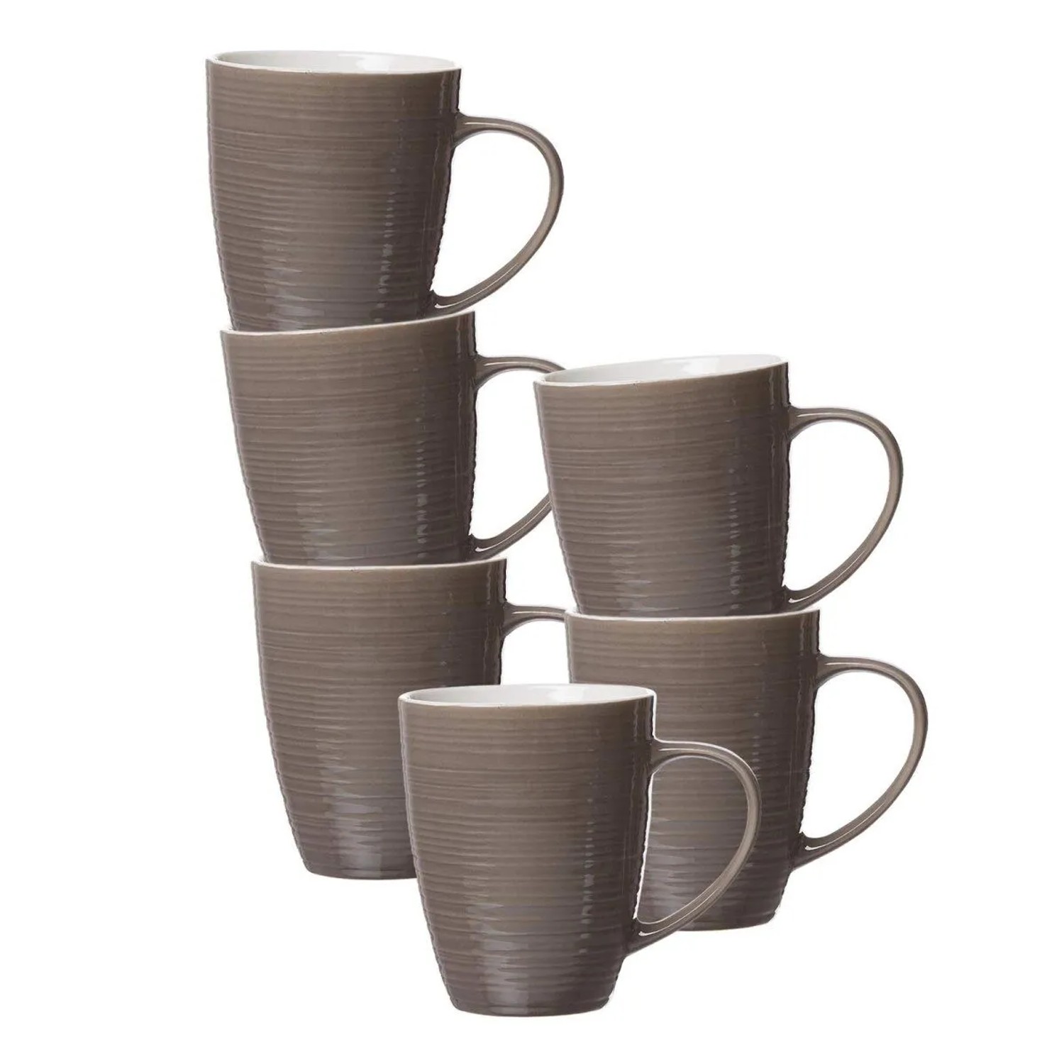 Ritzenhoff & Breker Suomi Kaffeebecher 310 ml 6er Set Braun