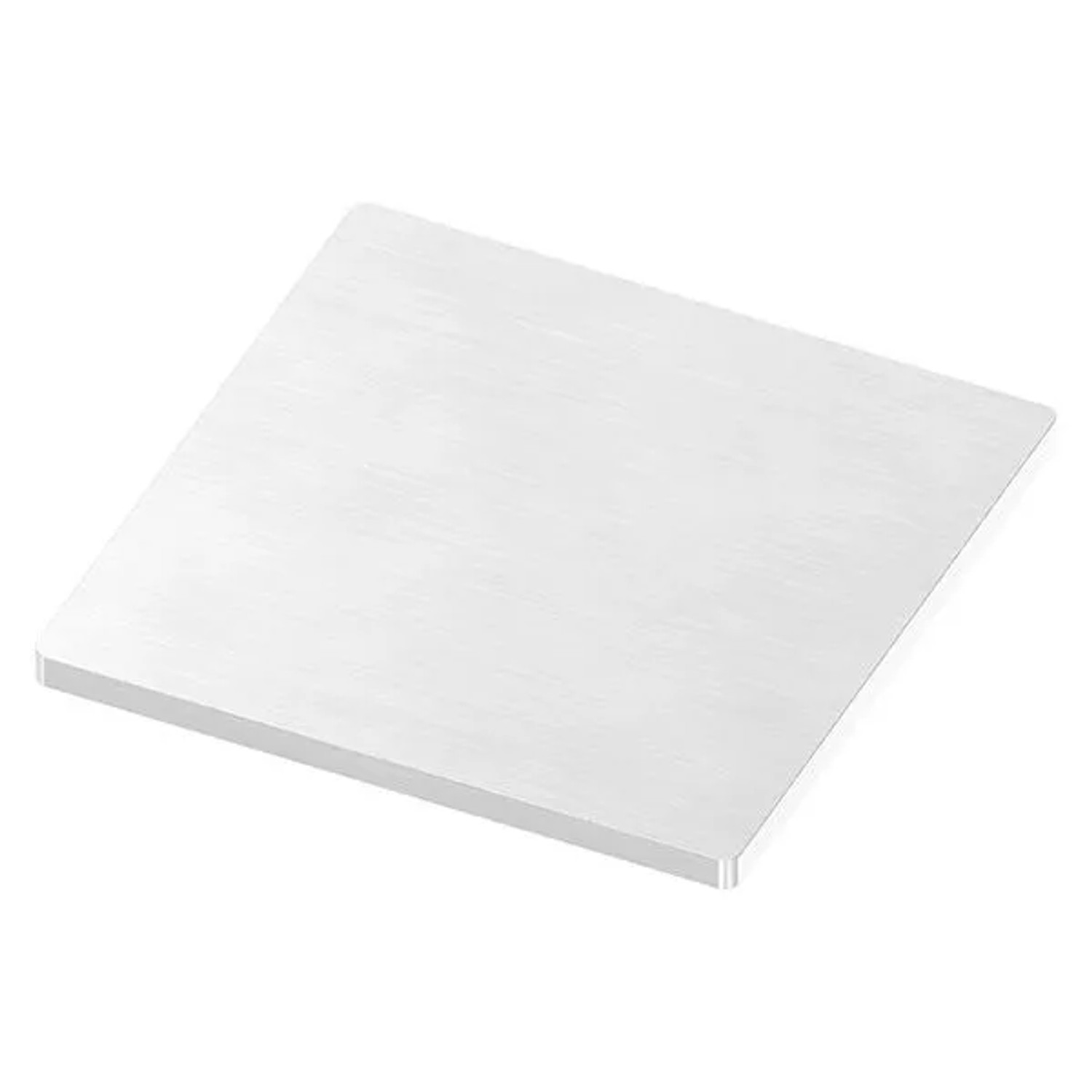 FeNau Ankerplatte 80 X 80 X 4mm Mit Längsschliff V2A