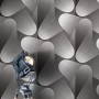 Newroom Vliestapete Nuccio Silber Grafik Modern Strukturiert FSC®_6