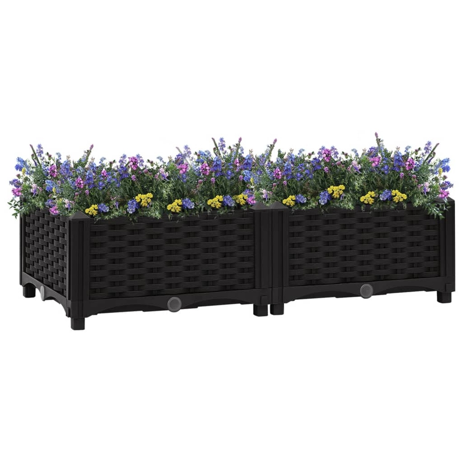 furnicato Hochbeet 80x40x23 cm Polypropylen