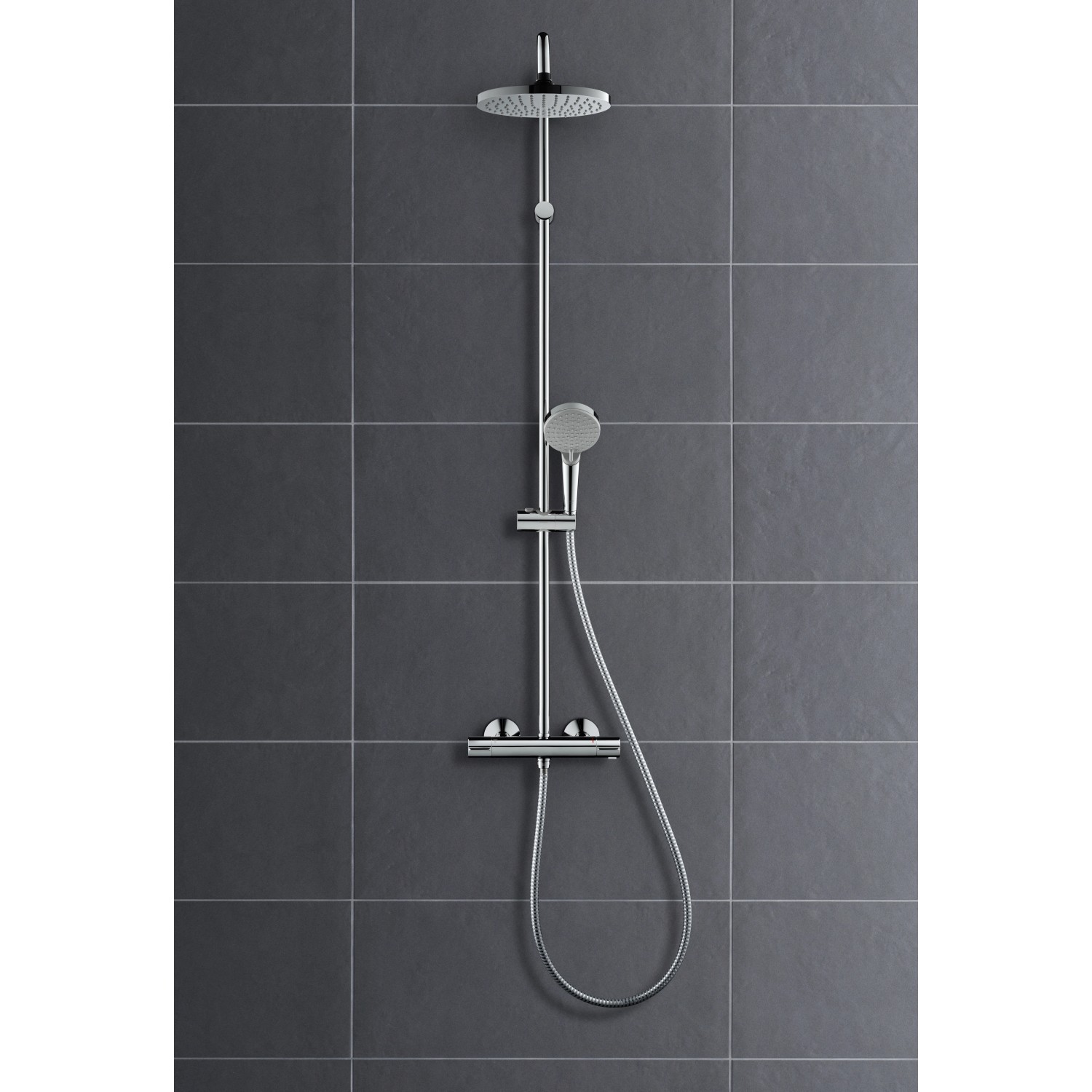 Hansgrohe Duschsystem Vernis Blend 200 1jet mit Thermostat kaufen