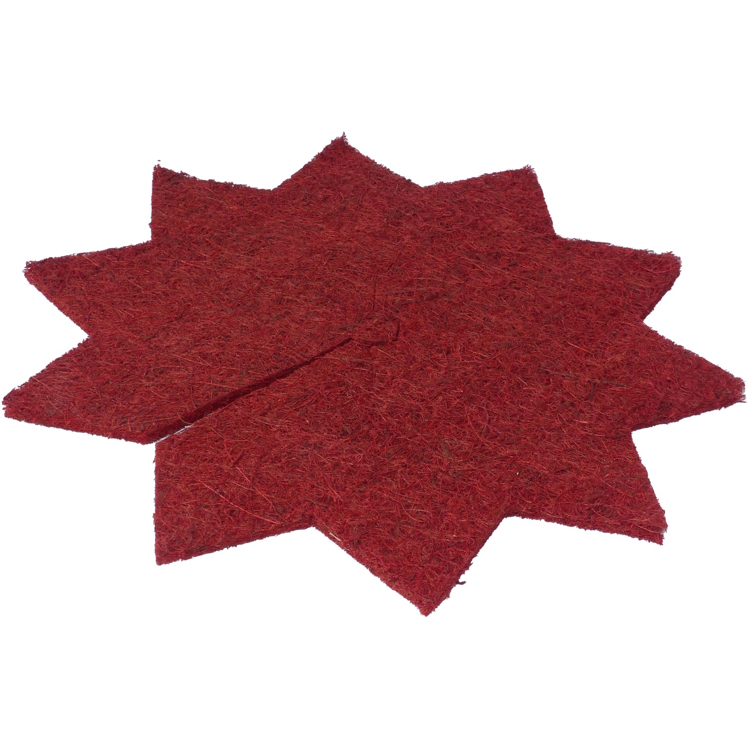 Mulchscheibe Stern Ø 37 cm Rot