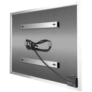 Rückansicht Allegra24 EasyDry T 800 Infrarottrockner mit Zubehör, geeignet für elektrische Heizgeräte.