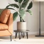 vidaXL Haarnadelbeine für Couchtisch, 4 Stk, schwarz, 20cm, aus Stahl.