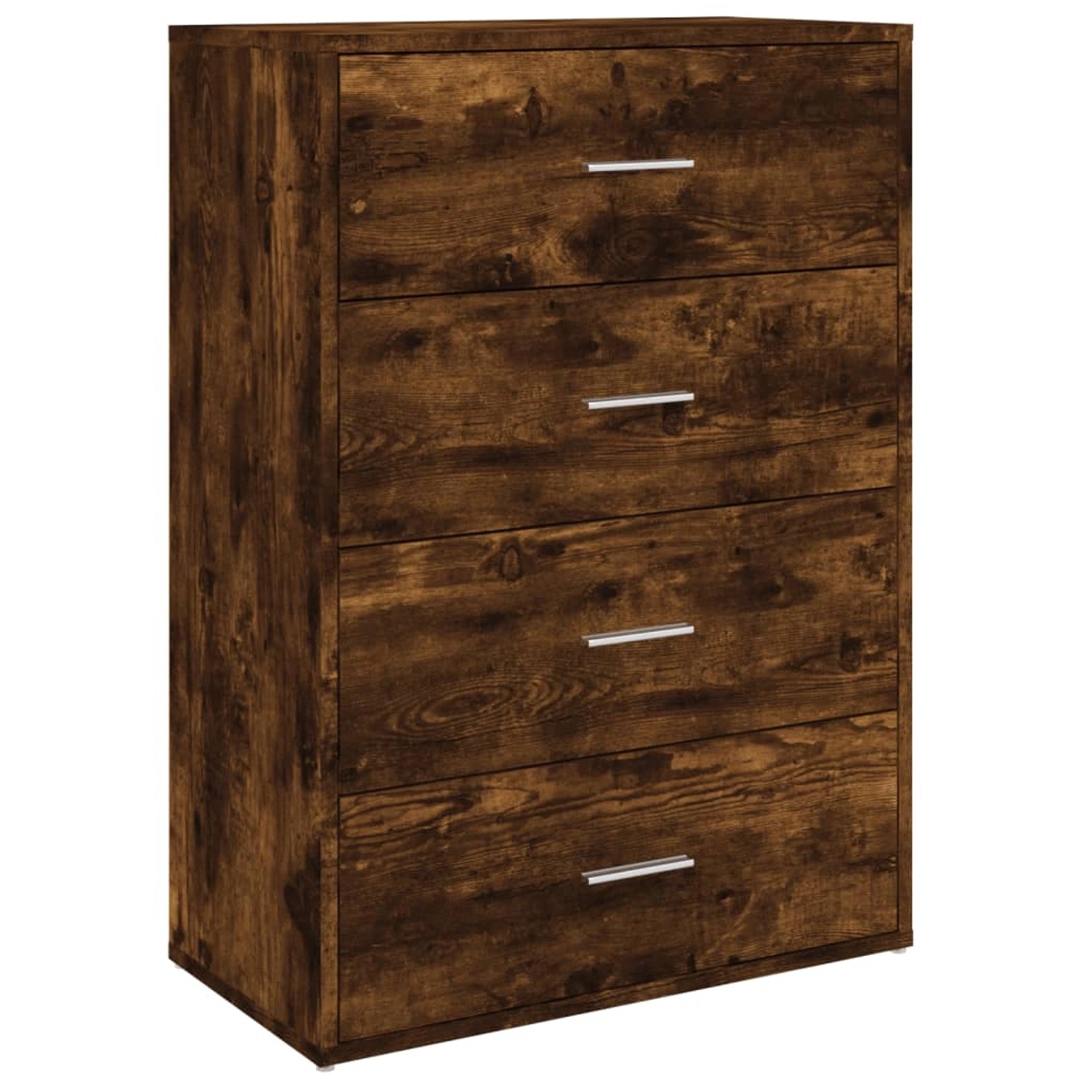 vidaXL Sideboard Räuchereiche 60x31x84 cm Holzwerkstoff 840503