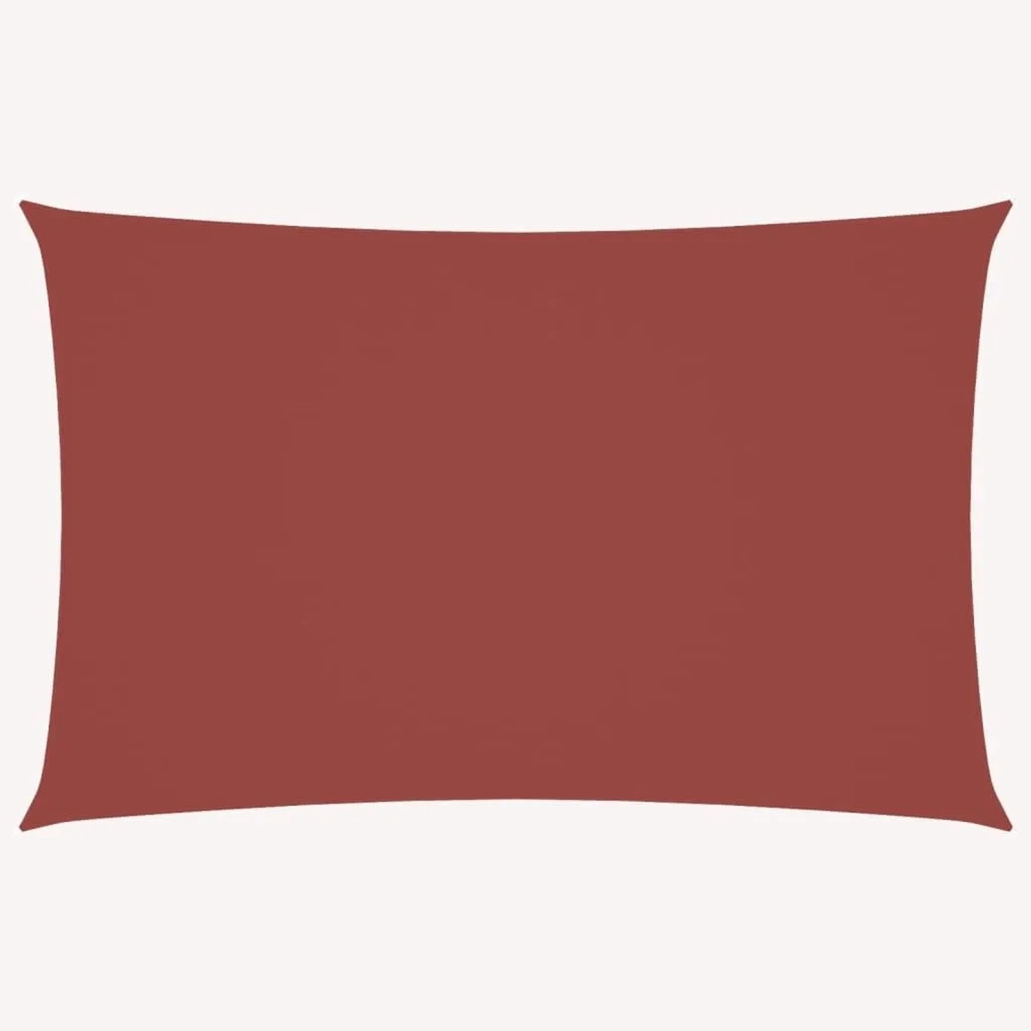 Furnicato Sonnensegel Oxford-gewebe Rechteckig 5x7 M Terrakotta-rot