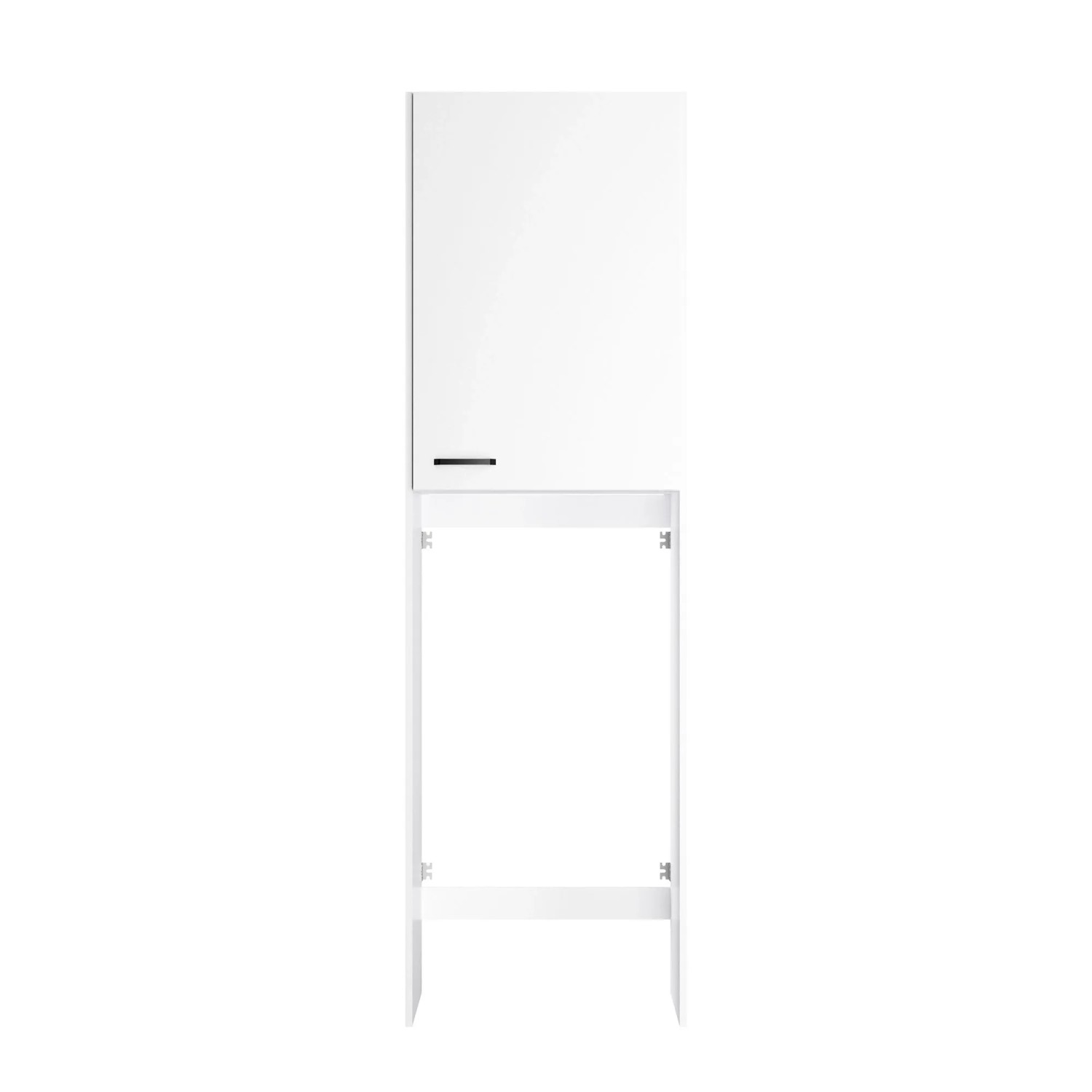 OPTIFIT Waschsäule Bonn214 60 x 210 x 57,1 cm Weiß mit Tür