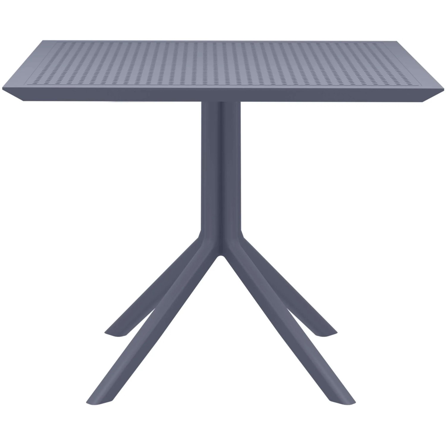 CLP Tisch Sky 80 X 80 cm Dunkelgrau